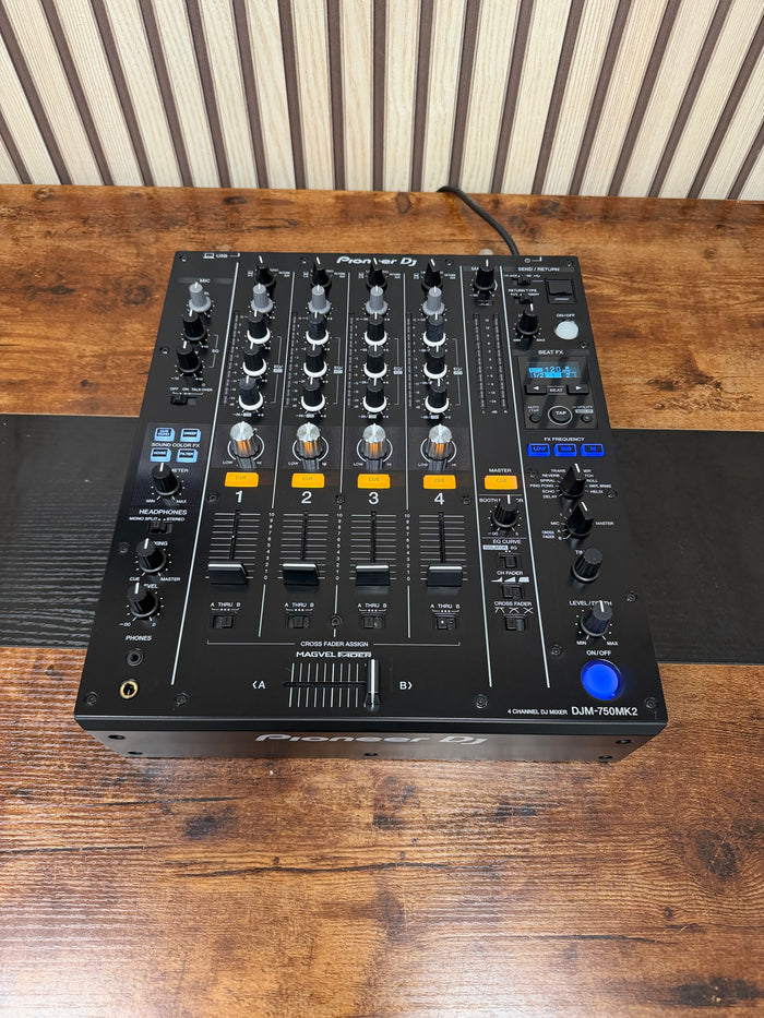 Pioneer DJM-750MK2 4-Channel DJ Mixer