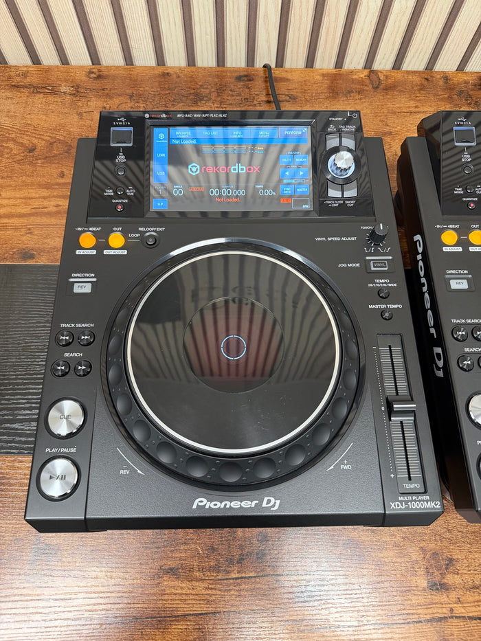 Pioneer XDJ-1000MK2 Media Player Pair