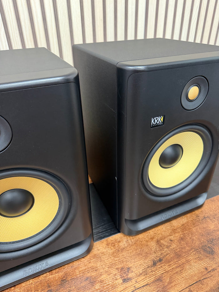 KRK ROKIT RP8 G4 studio monitor pair