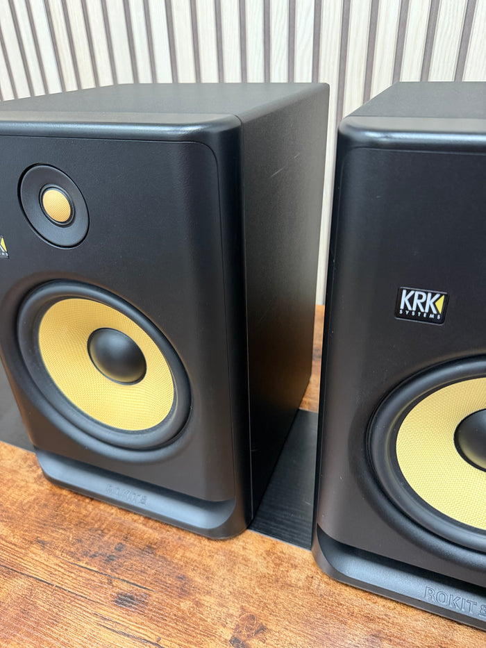 KRK ROKIT RP8 G4 studio monitor pair
