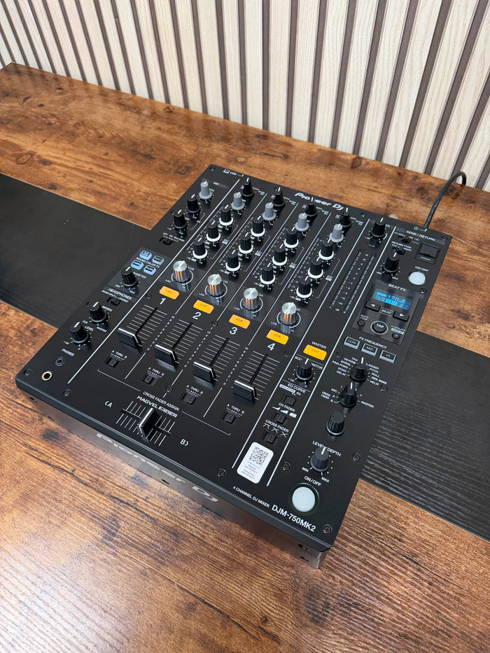 Pioneer DJ DJM-750MK2 4-Channel DJ Mixer