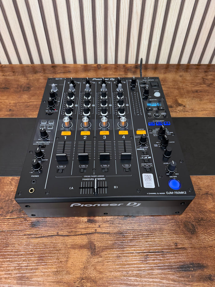 Pioneer DJ DJM-750MK2 4-Channel DJ Mixer