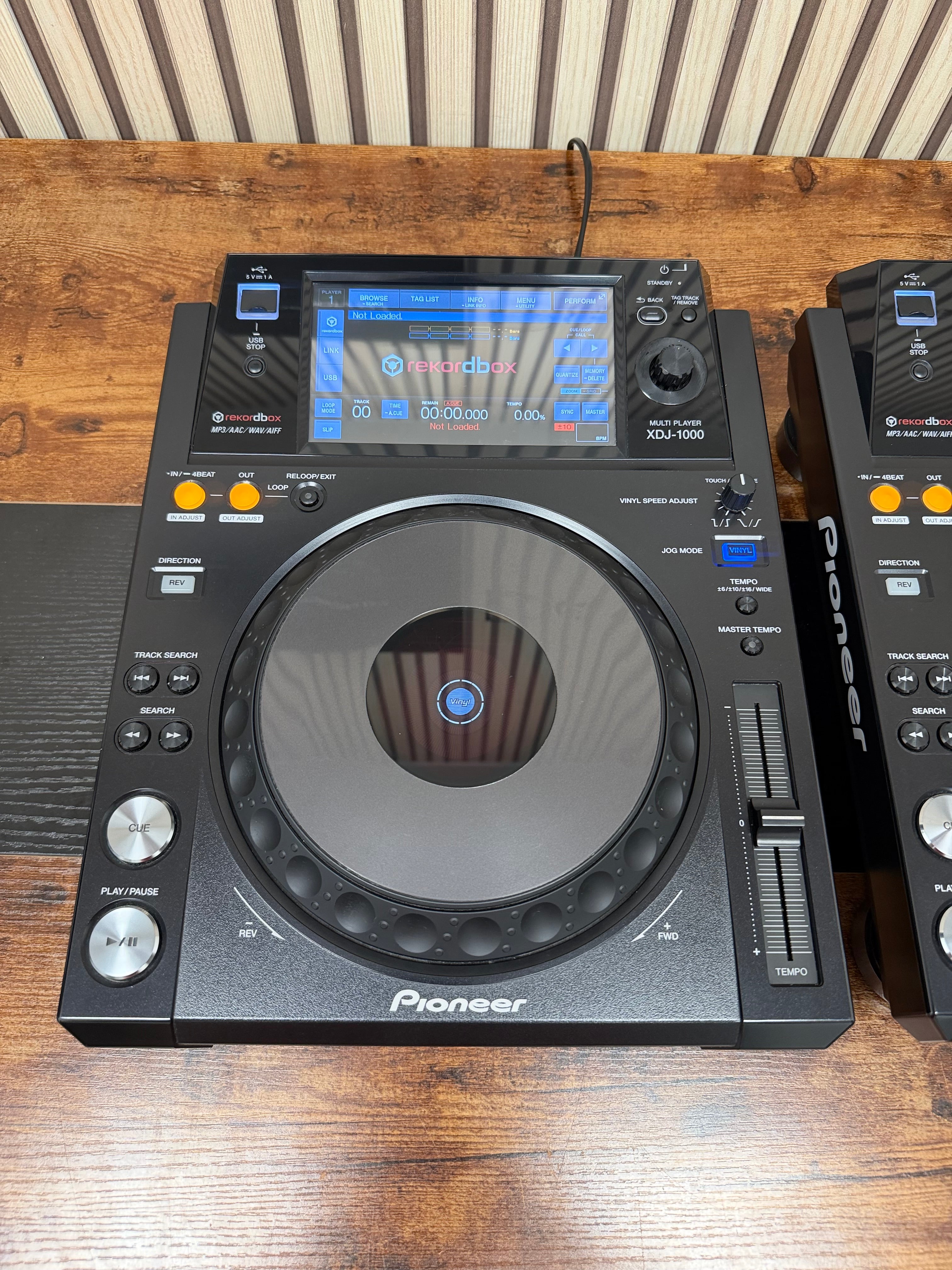 Pioneer XDJ-1000MK1 Digital Media Player Pair