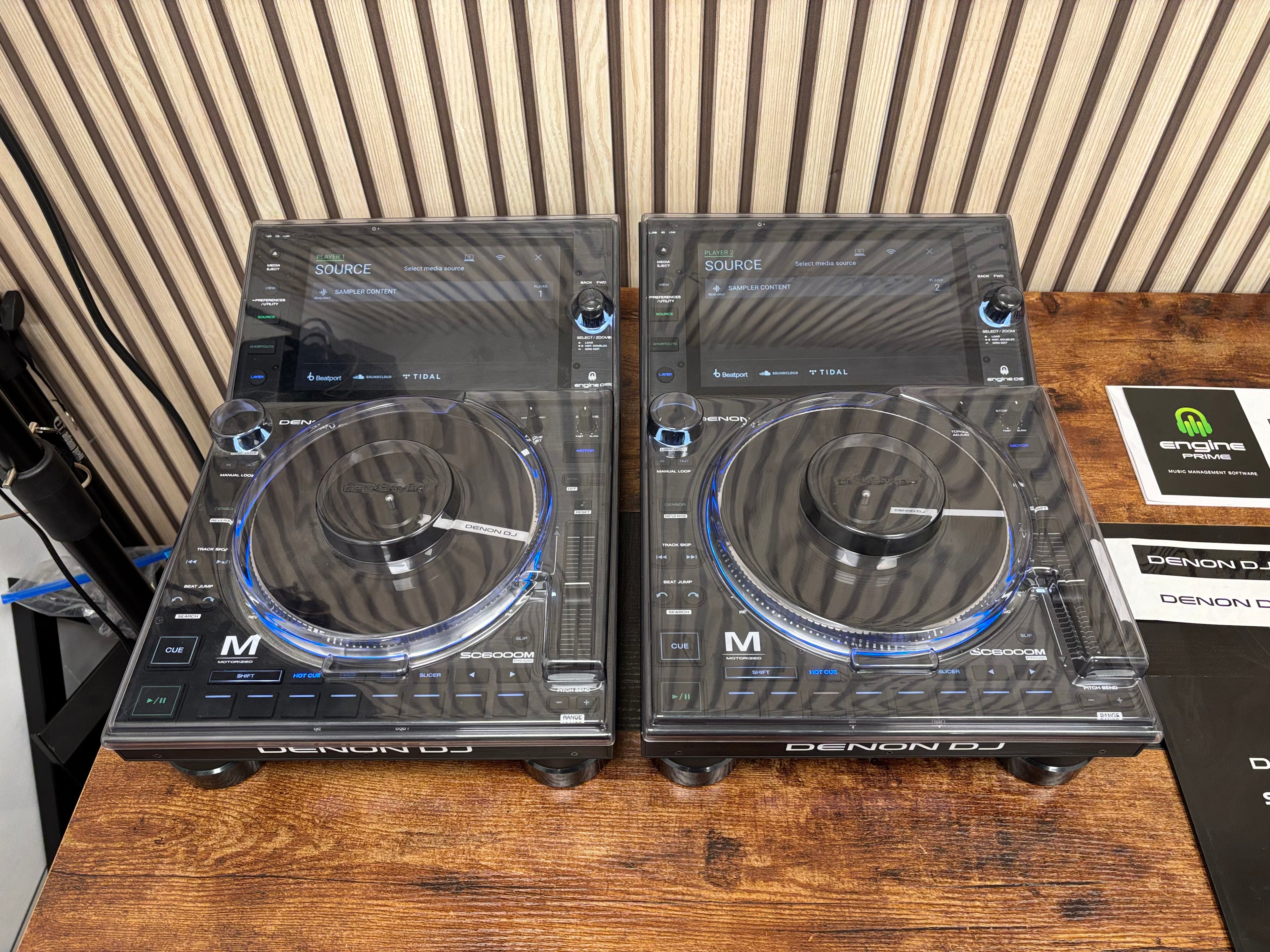 Denon SC-6000M Motorised Media Player Pair