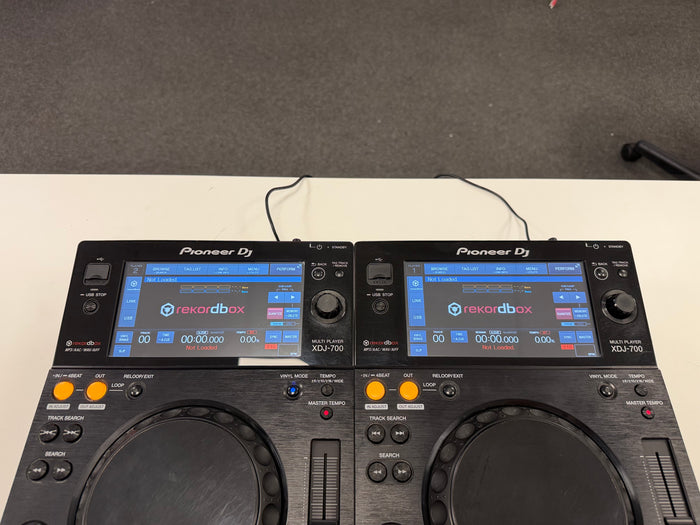 Pioneer XDJ-700 Media Player Pair