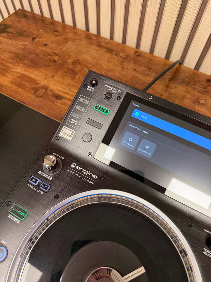 Denon SC-5000M Motorised DJ Turntable Pair