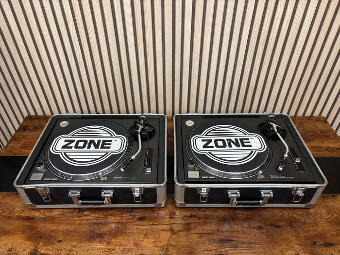Technics SL-1210MK2 Pro Direct Drive Turntable Pair