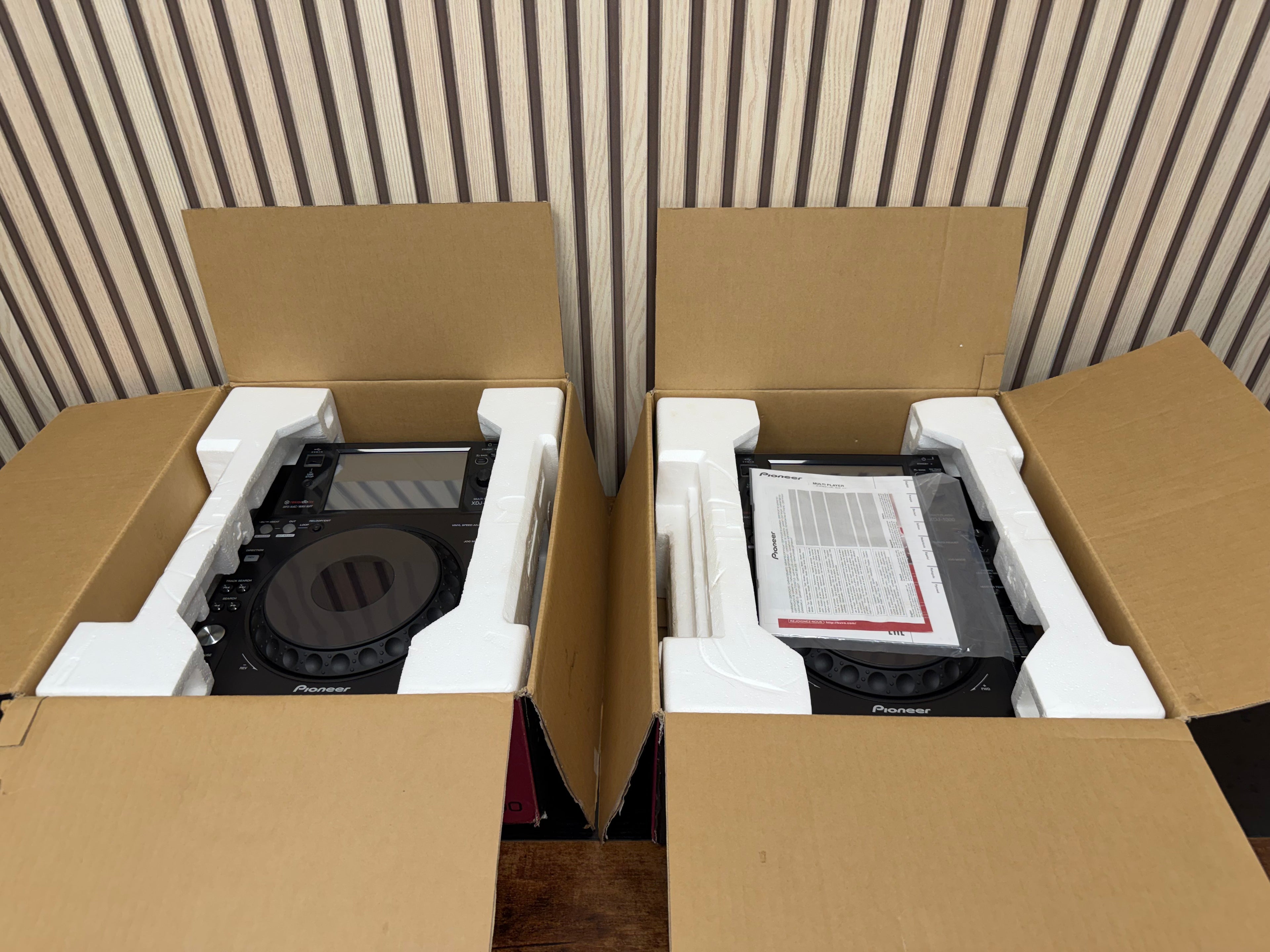 Pioneer XDJ-1000MK1 Digital Media Player Pair