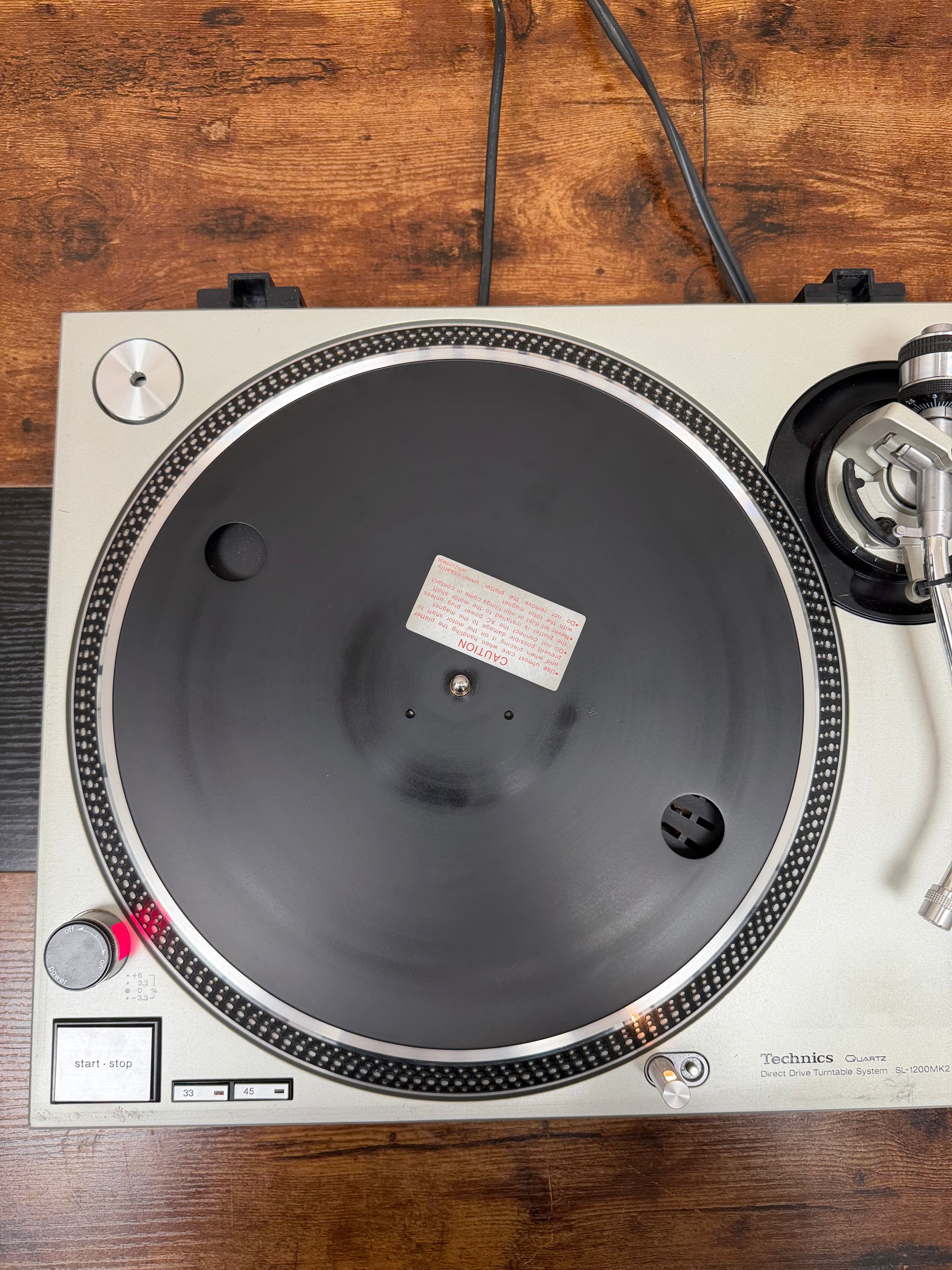 Technics SL-1200MK2 DJ Turntable