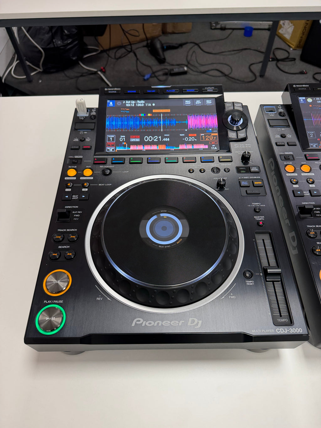 Pioneer CDJ-3000 Pro Media Player Pair