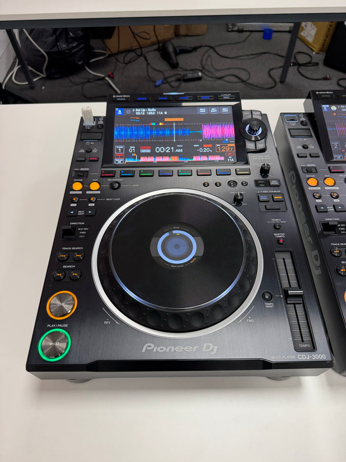 Pioneer CDJ-3000 Pro Media Player Pair