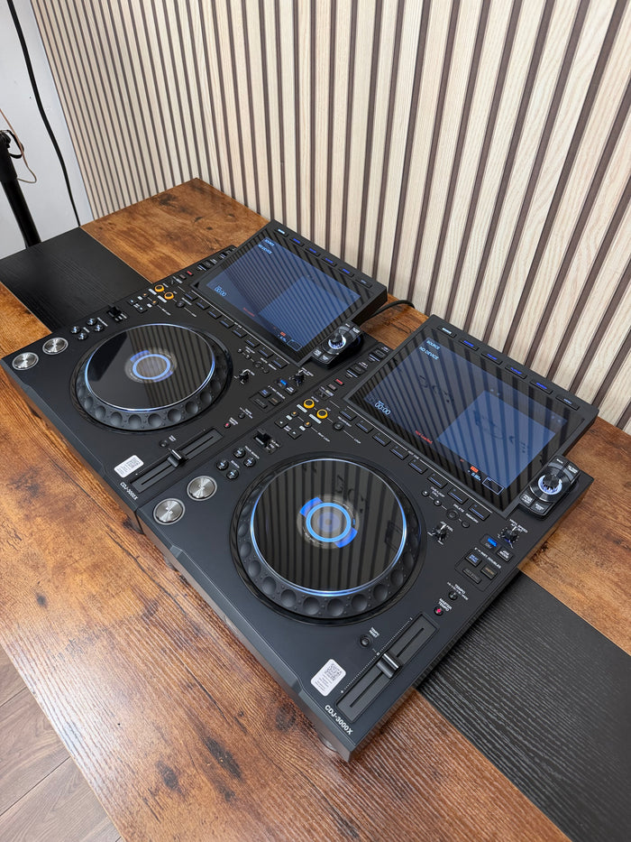 AlphaTheta CDJ-3000x Pro DJ Turntable Pair