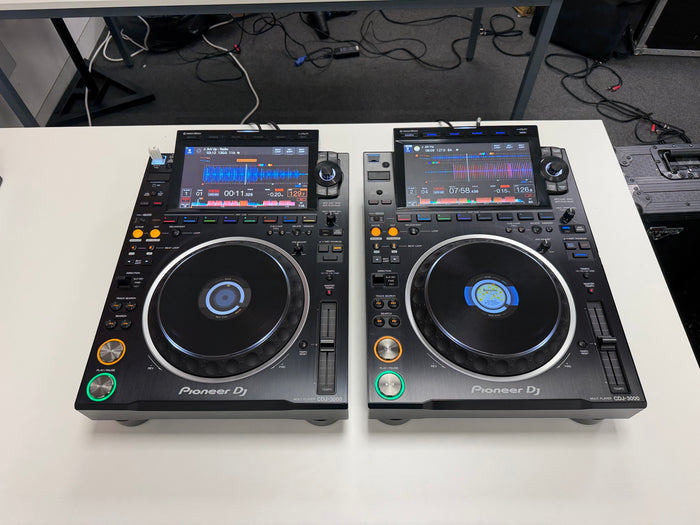 Pioneer CDJ-3000 Pro Media Player Pair