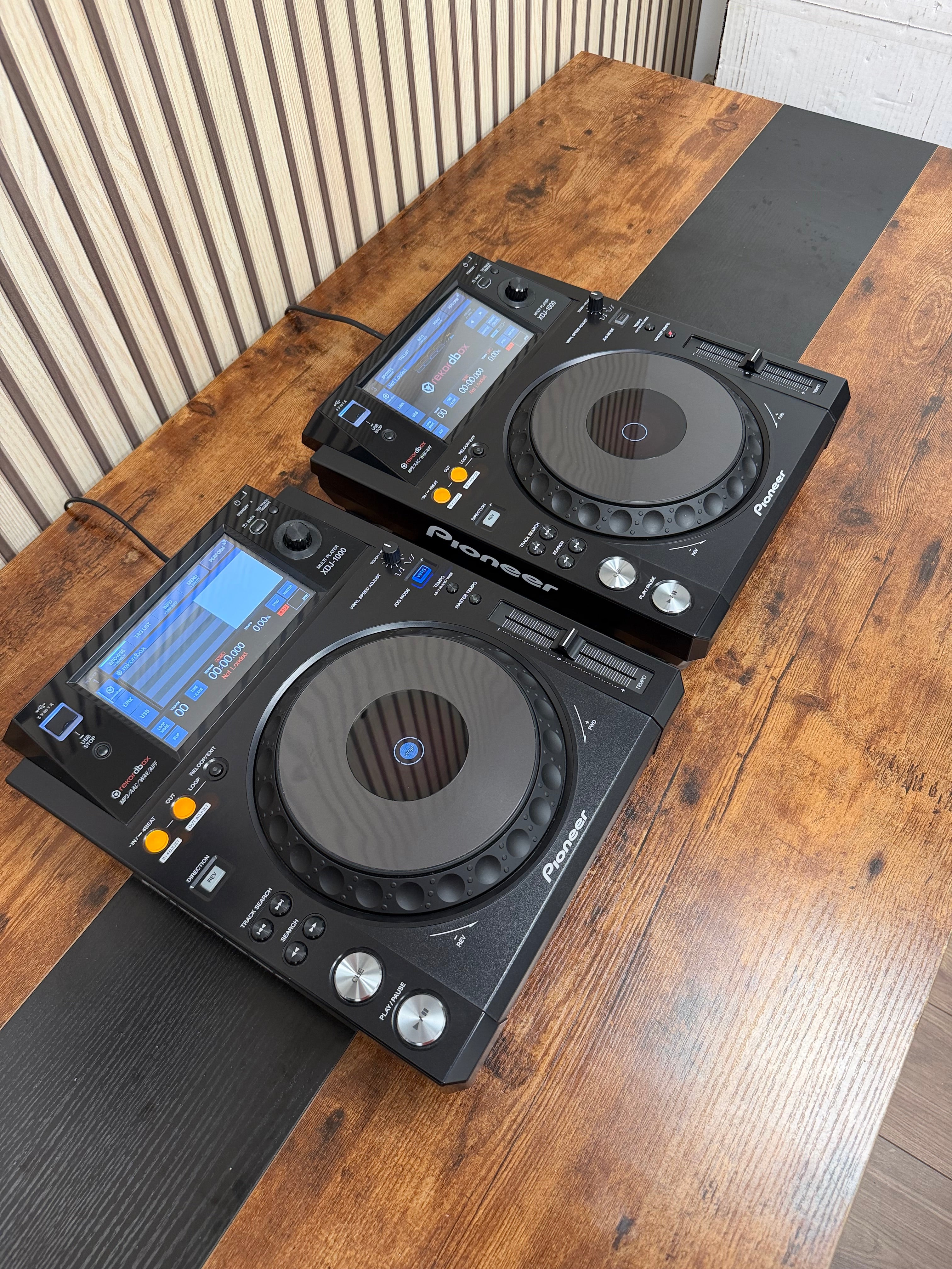 Pioneer XDJ-1000MK1 Digital Media Player Pair
